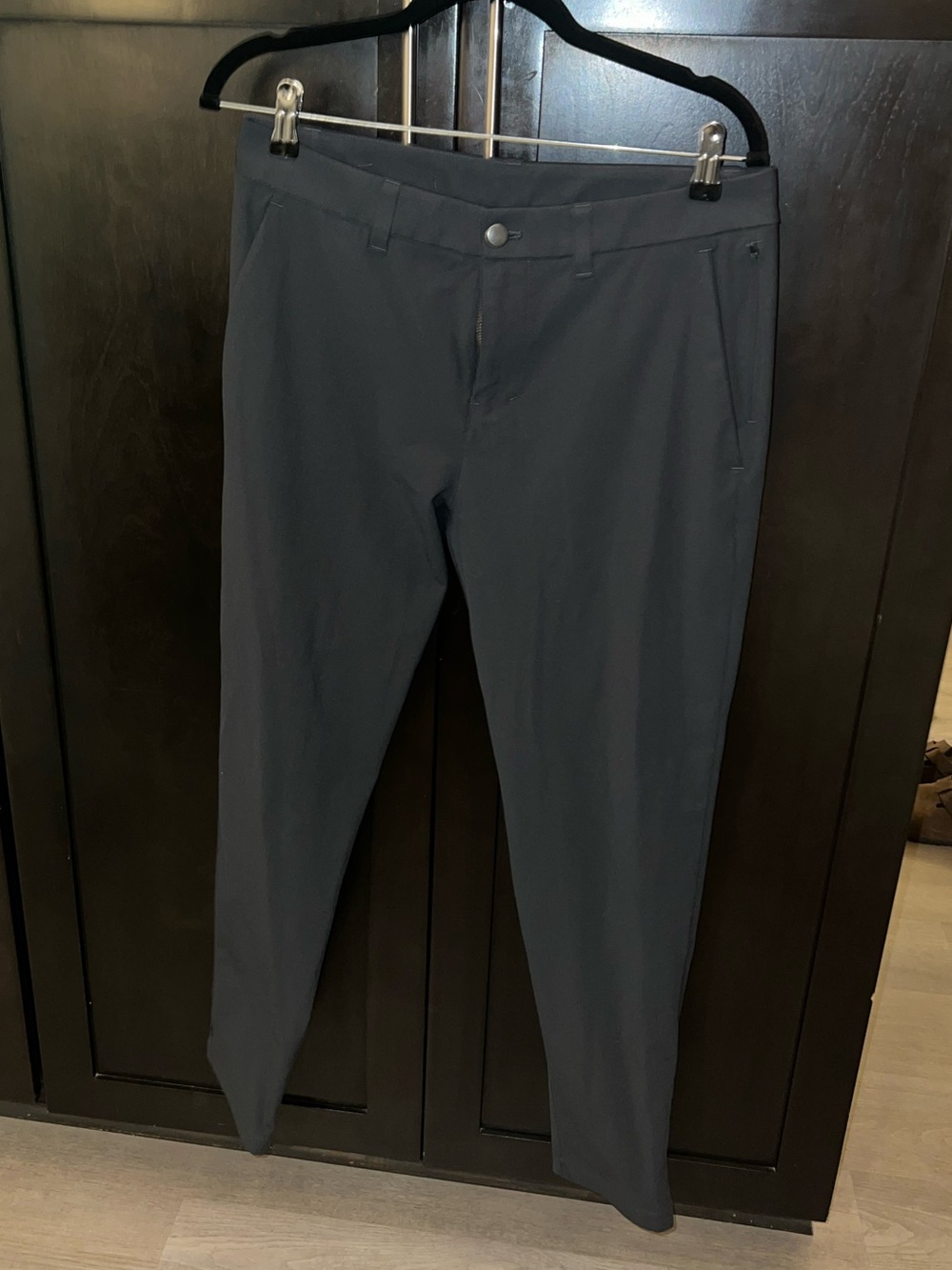 lululemon athletica Men's Slim Tech Pants - Dark Gray